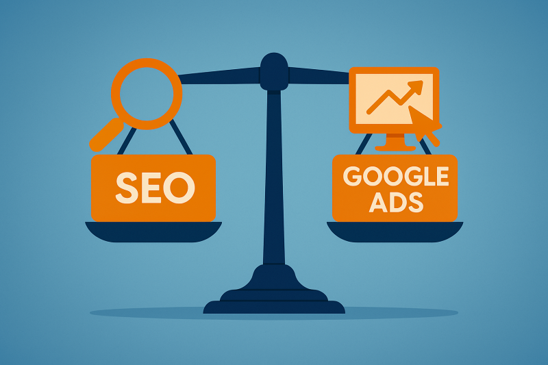 SEO vs. Google Ads : que choisir pour attirer des clients rapidement ?